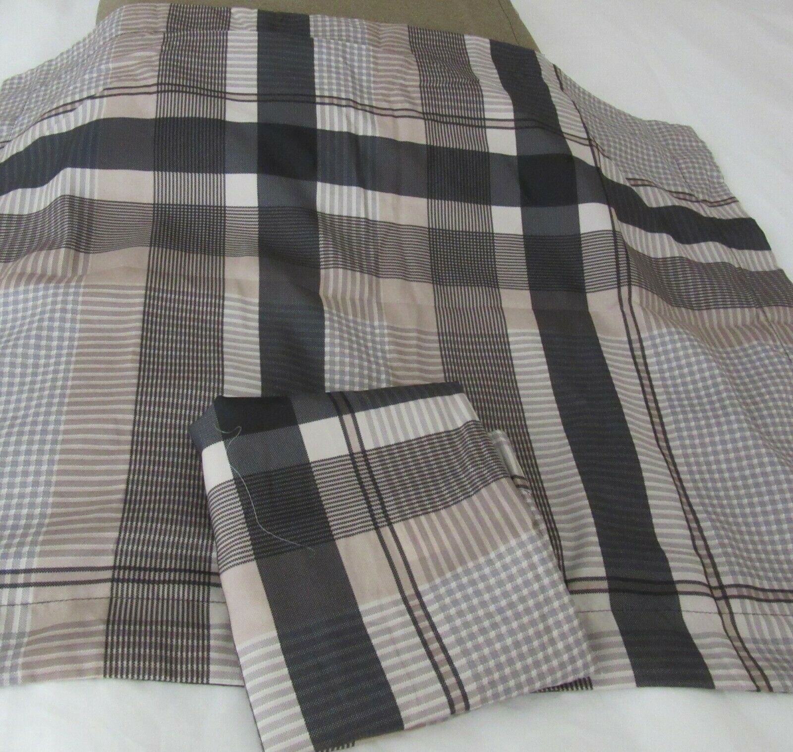 Premium Quality Black Beige Check Pillow Covers 39578 Buy Online